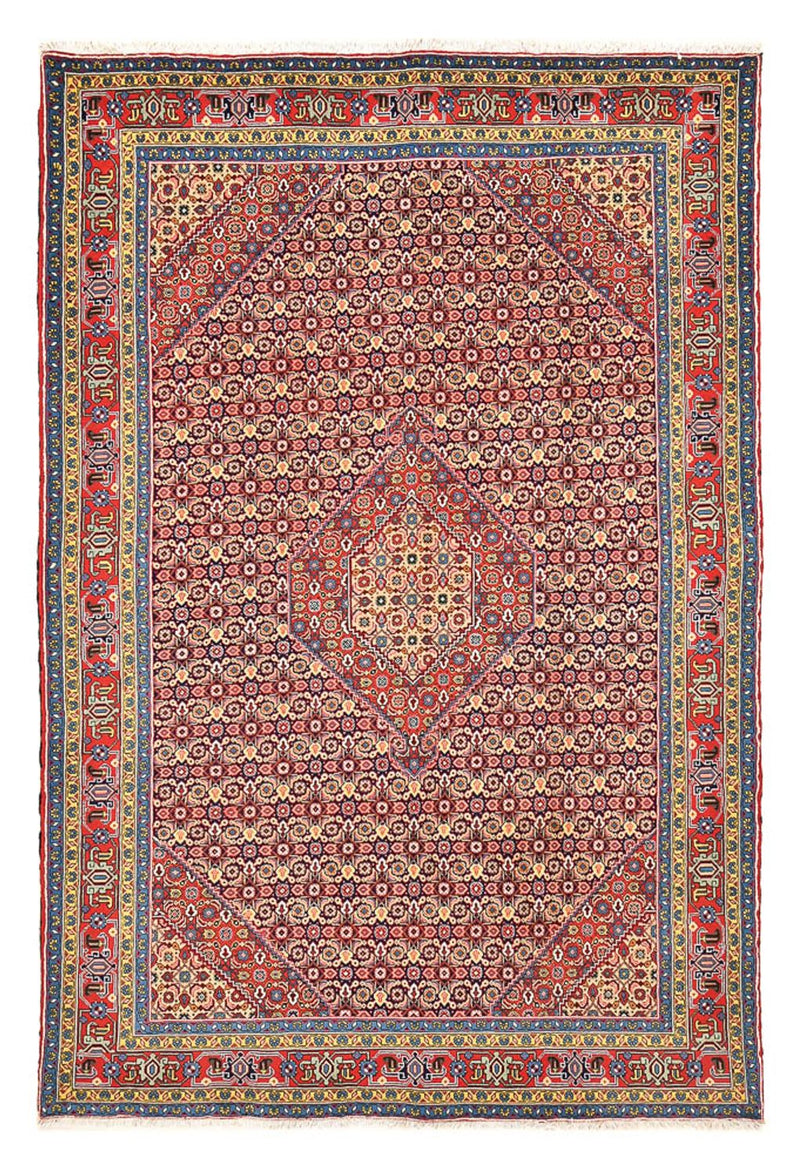 Persisk tæppe - Nomadisk - 302 x 200 cm - lysrød