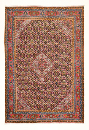 Persisk tæppe - Nomadisk - 291 x 199 cm - rust