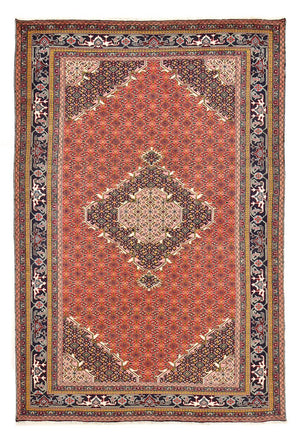 Persisk tæppe - Nomadisk - 293 x 199 cm - rust