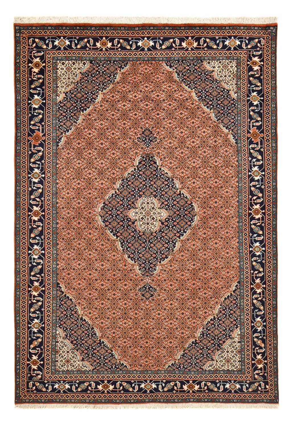 Persisk tæppe - Nomadisk - 289 x 195 cm - mørk beige