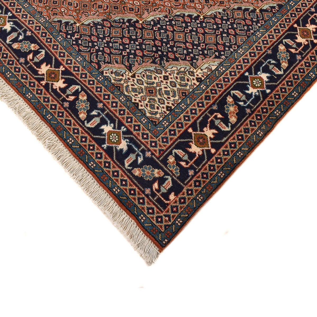 Persisk tæppe - Nomadisk - 289 x 195 cm - mørk beige