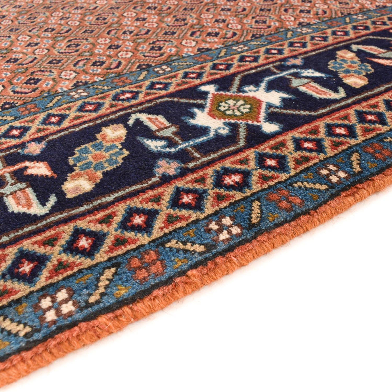 Persisk tæppe - Nomadisk - 289 x 195 cm - mørk beige
