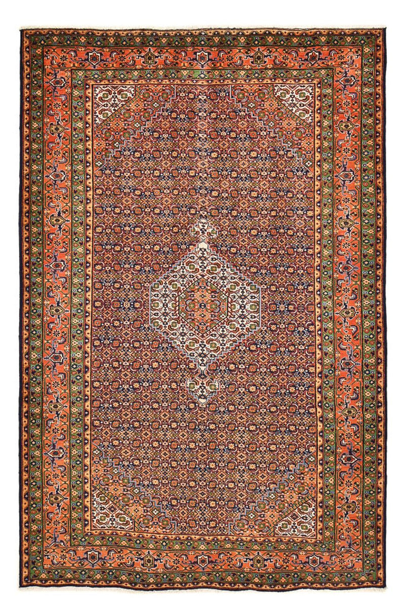 Persisk tæppe - Nomadisk - 307 x 210 cm - mørk beige