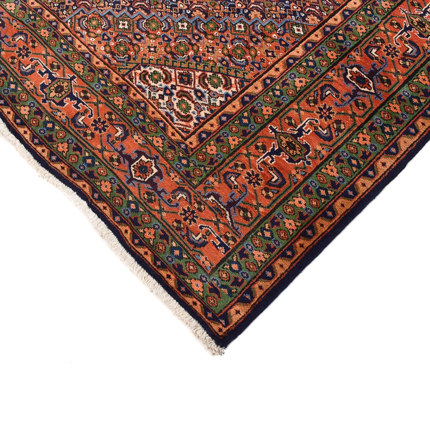 Persisk tæppe - Nomadisk - 307 x 210 cm - mørk beige
