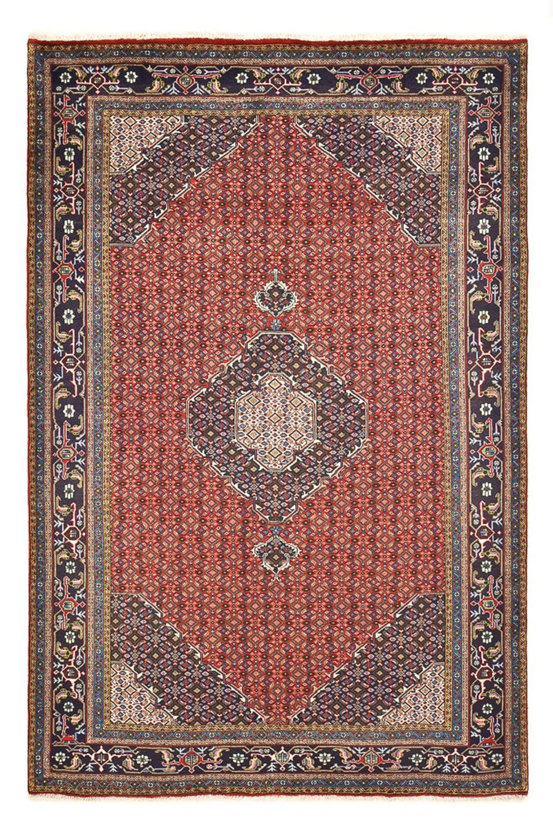 Persisk tæppe - Nomadisk - 287 x 192 cm - bordeaux rød