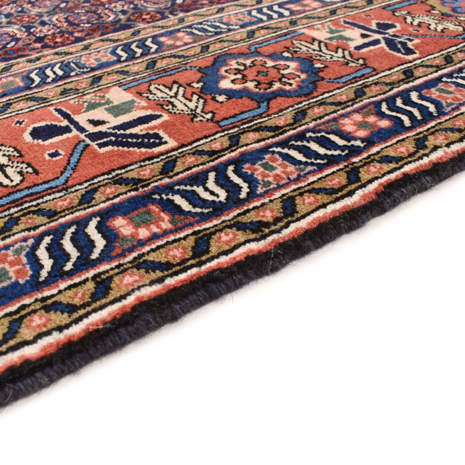 Persisk tæppe - Nomadisk - 293 x 221 cm - mørk beige