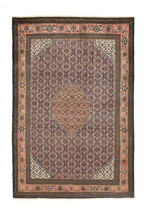 Persisk tæppe - Nomadisk - 307 x 213 cm - mørk beige