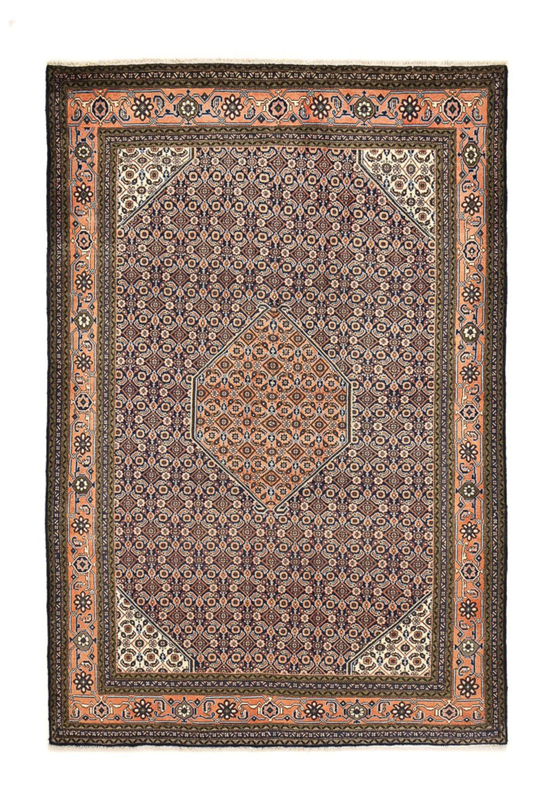 Persisk tæppe - Nomadisk - 307 x 213 cm - mørk beige