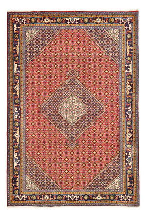 Persisk tæppe - Nomadisk - 287 x 202 cm - lysrød