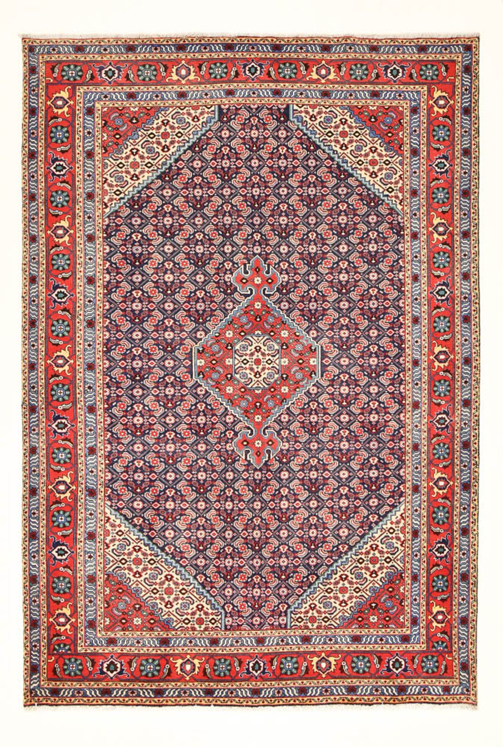 Persisk tæppe - Nomadisk - 289 x 194 cm - lilla