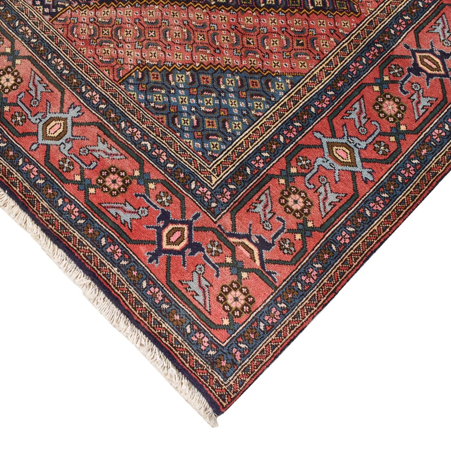 Persisk tæppe - Nomadisk - 284 x 194 cm - rust