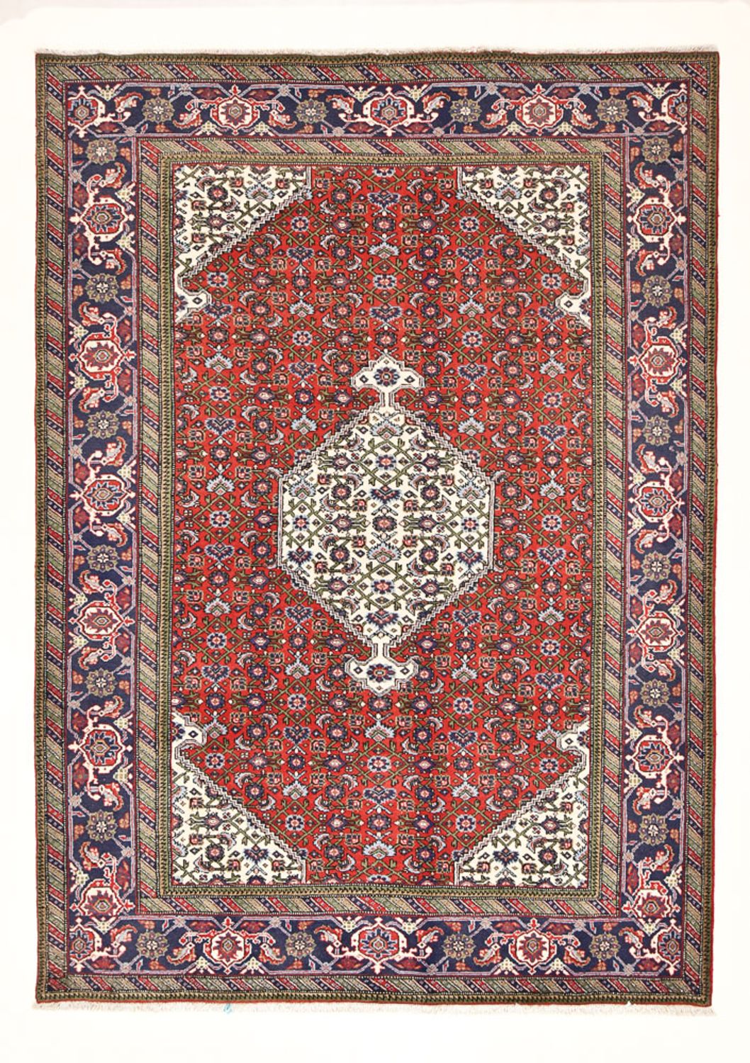Persisk tæppe - Nomadisk - 289 x 204 cm - rød