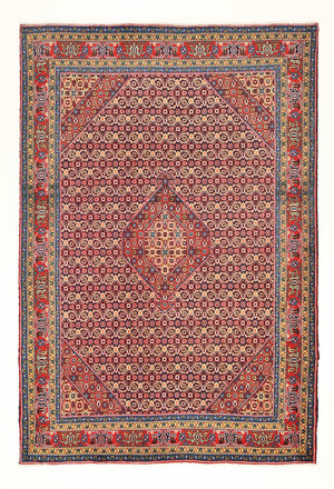 Persisk tæppe - Nomadisk - 292 x 200 cm - rust
