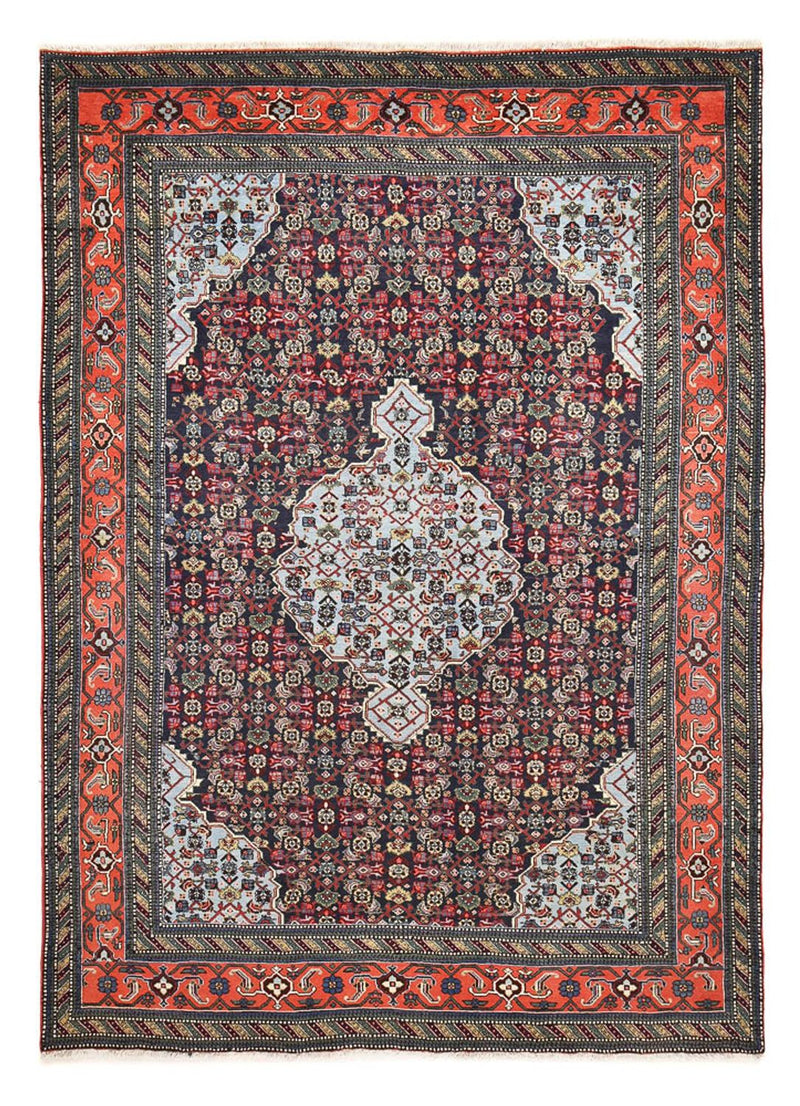 Persisk tæppe - Nomadisk - 310 x 232 cm - lyseblå