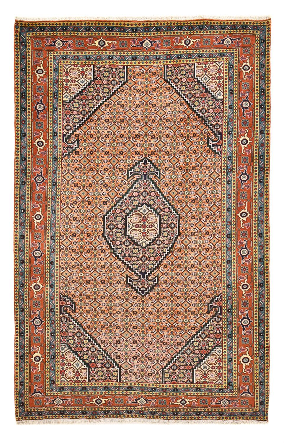Persisk tæppe - Nomadisk - 298 x 200 cm - lys beige
