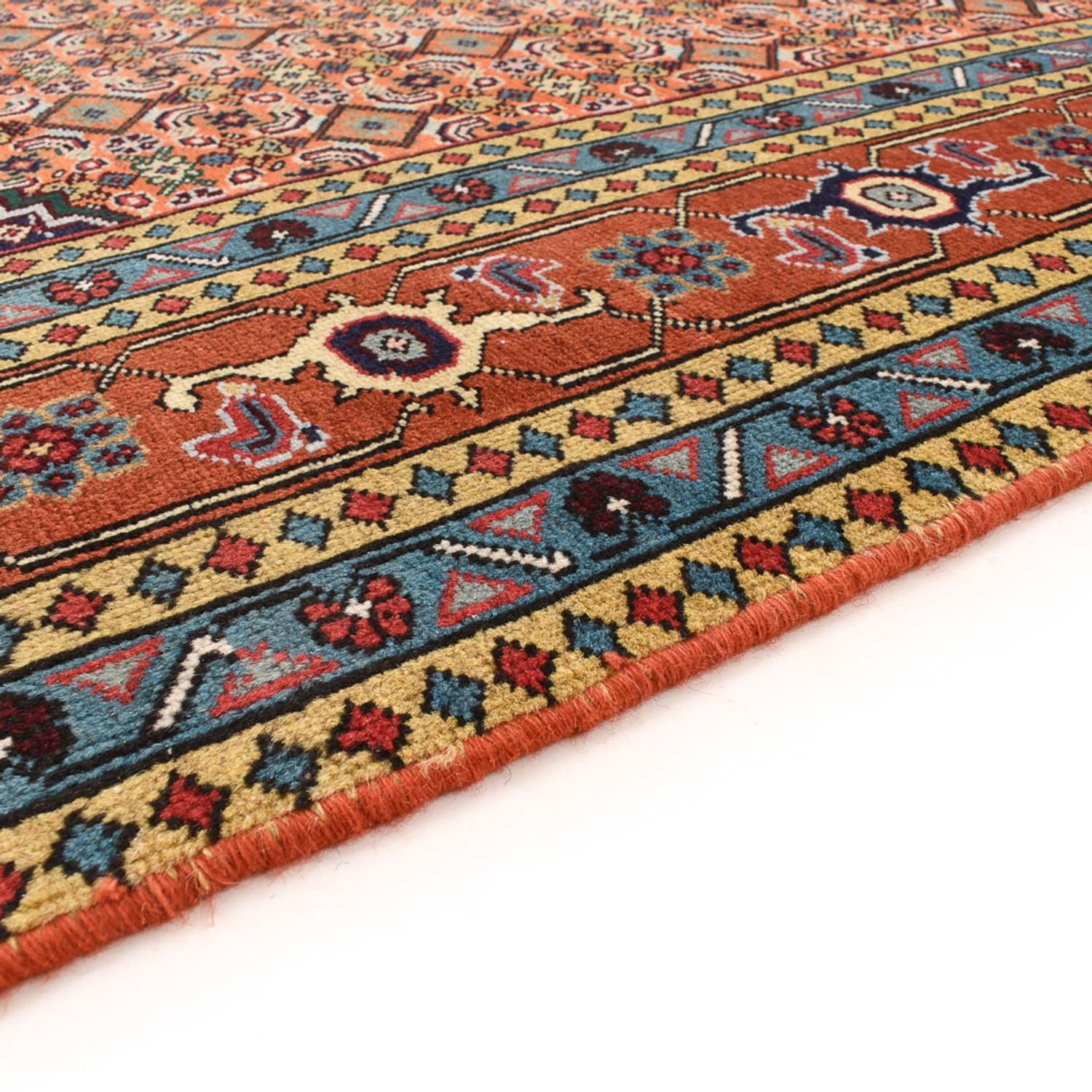 Persisk tæppe - Nomadisk - 298 x 200 cm - lys beige