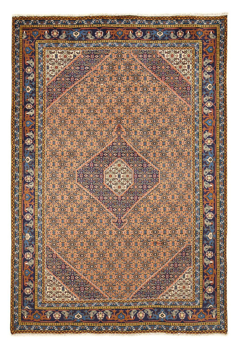 Persisk tæppe - Nomadisk - 290 x 199 cm - karamel