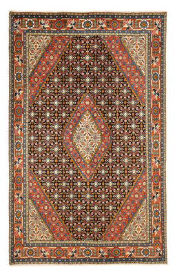 Persisk tæppe - Tabriz - 302 x 197 cm - mørk beige