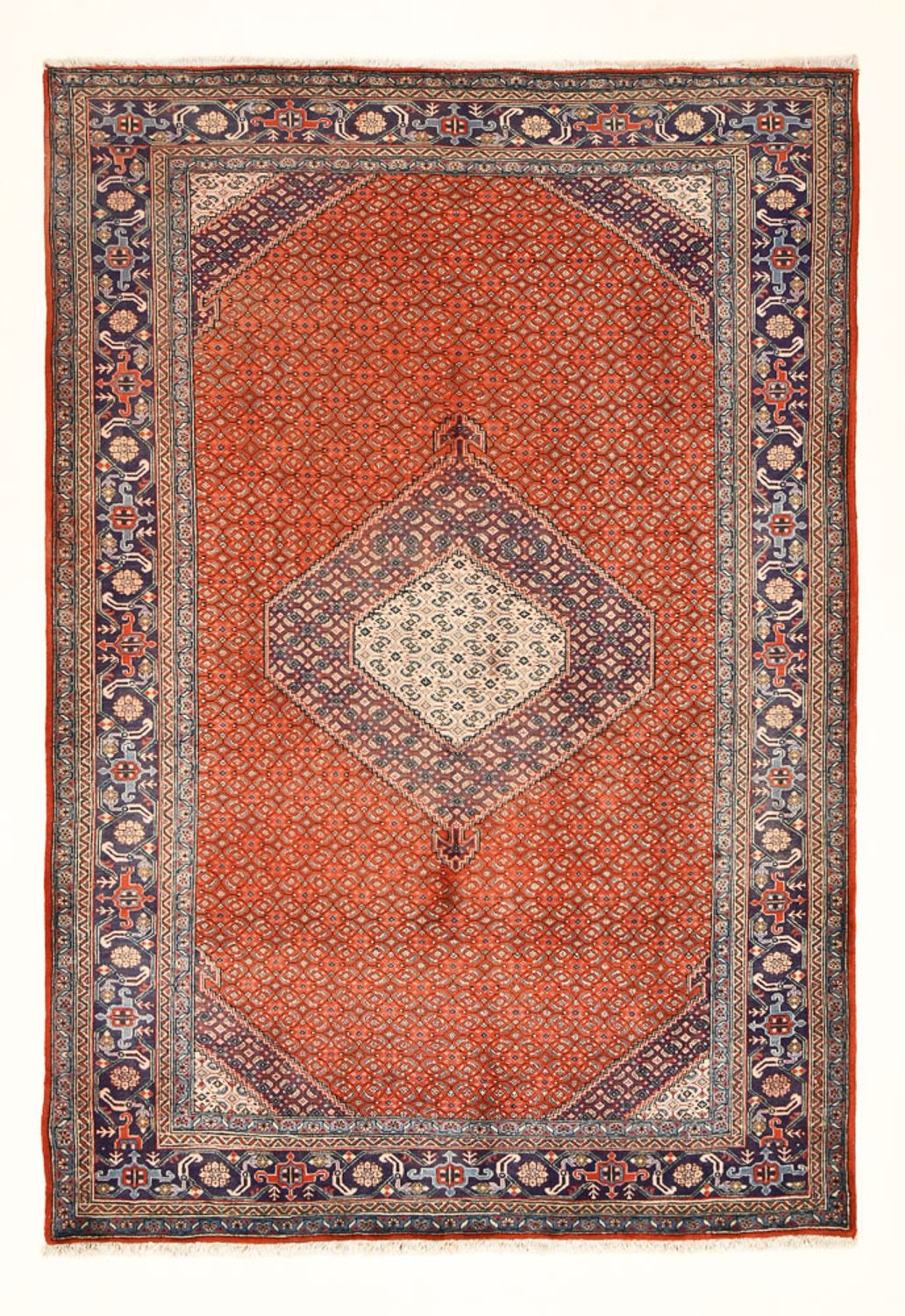 Persisk tæppe - Nomadisk - 288 x 199 cm - orange