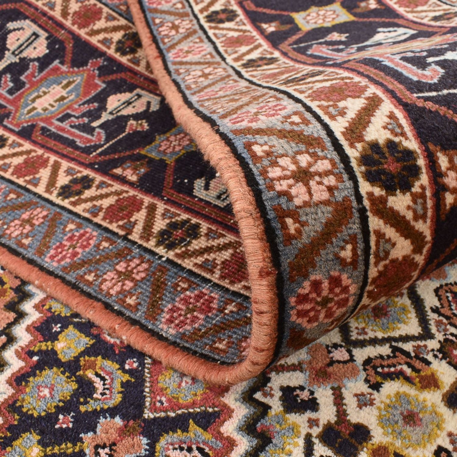 Persisk tæppe - Nomadisk - 300 x 200 cm - lys beige