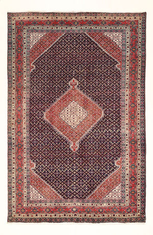 Persisk tæppe - Tabriz - 303 x 200 cm - rust