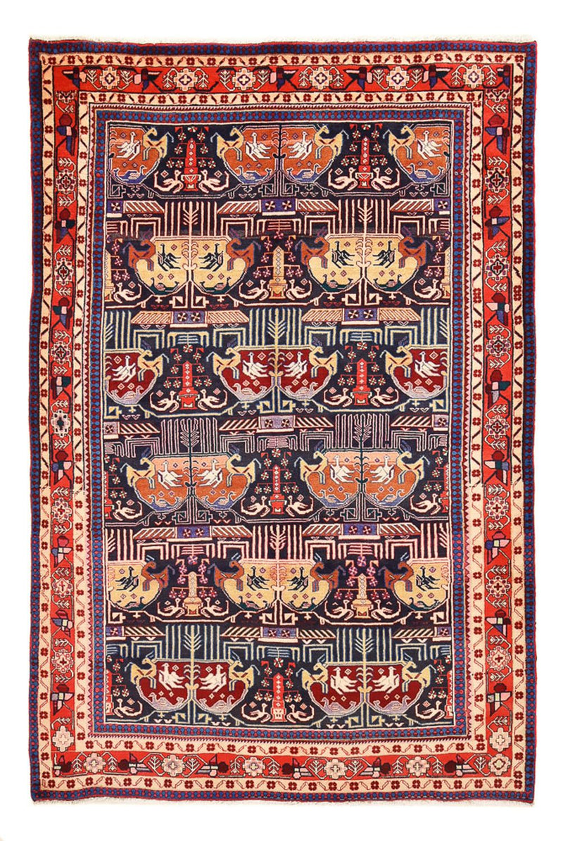 Persisk tæppe - Nomadisk - 289 x 199 cm - flerfarvet
