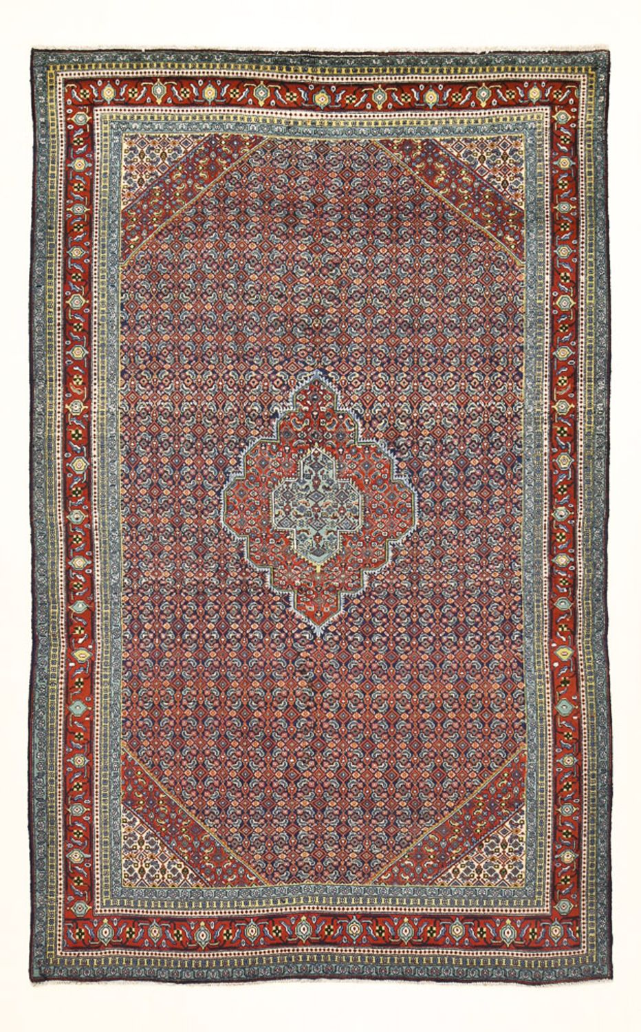 Persisk tæppe - Tabriz - 297 x 186 cm - rust