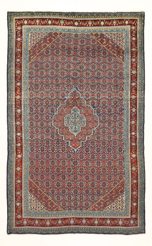 Persisk tæppe - Tabriz - 297 x 186 cm - rust
