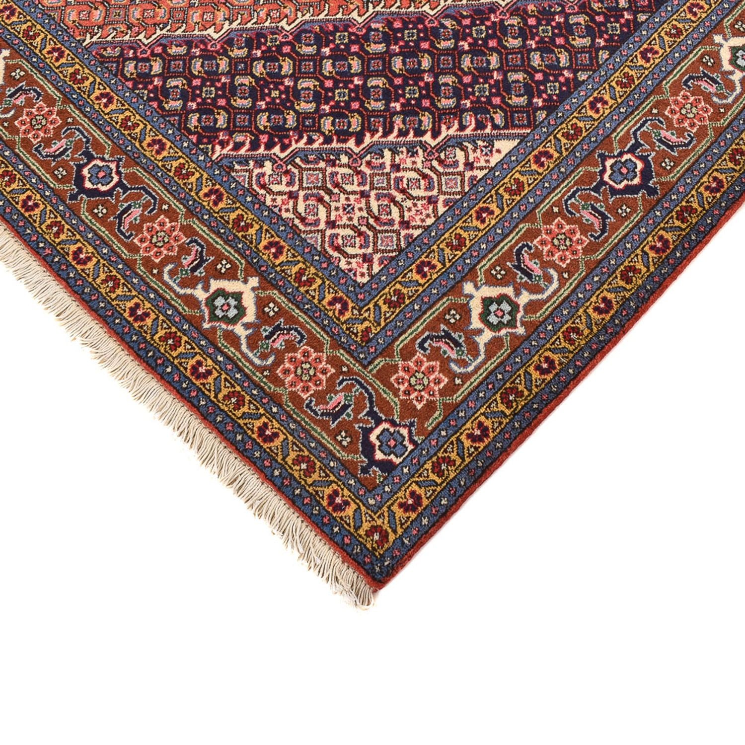Persisk tæppe - Nomadisk - 288 x 200 cm - lysrød