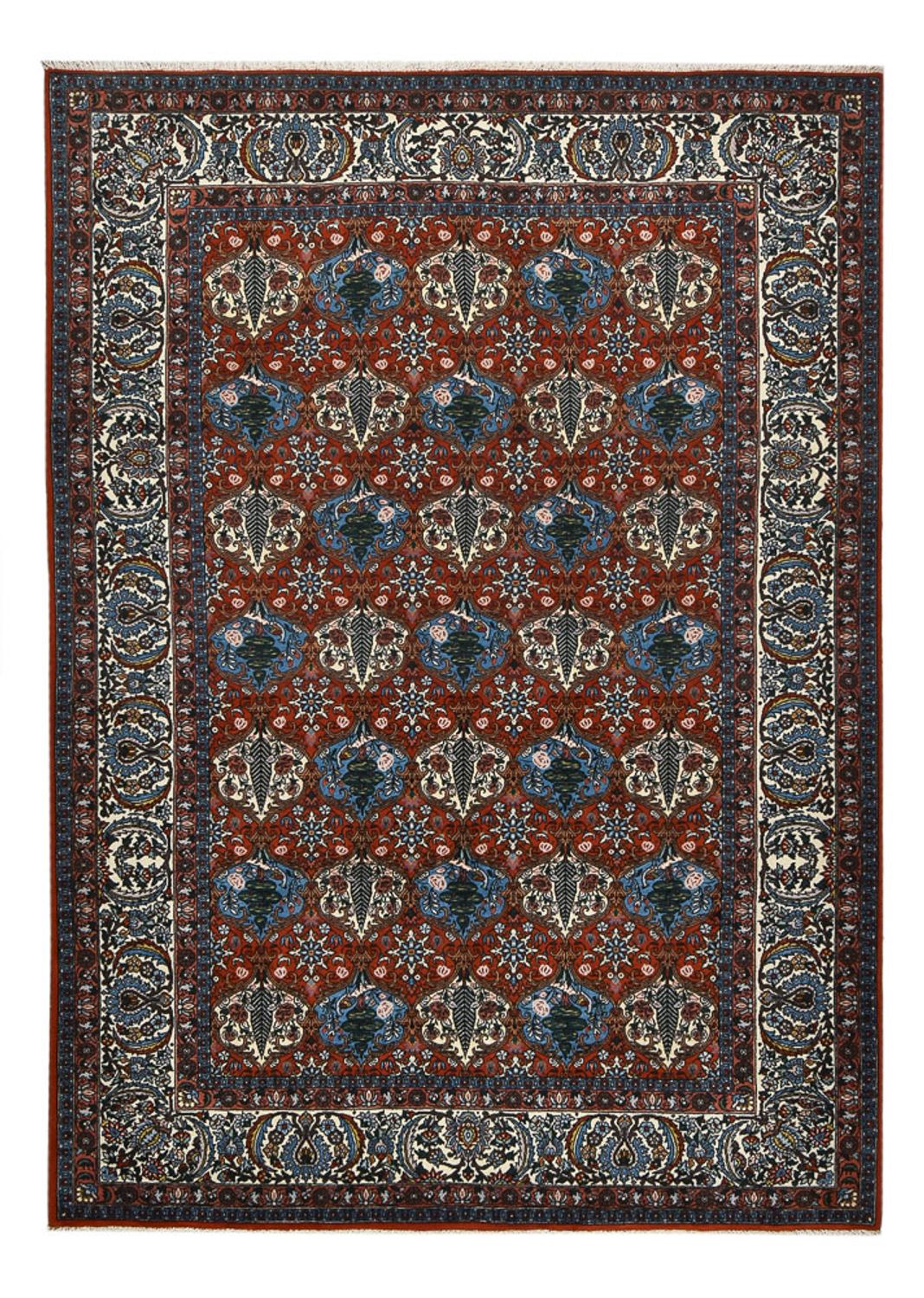 Persisk tæppe - Nomadisk - 285 x 203 cm - flerfarvet