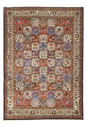 Persisk tæppe - Nomadisk - 296 x 205 cm - flerfarvet