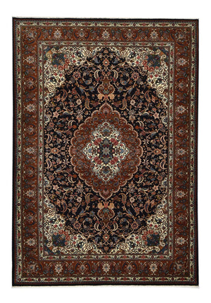 Persisk tæppe - Nomadisk - 298 x 205 cm - mørkerød
