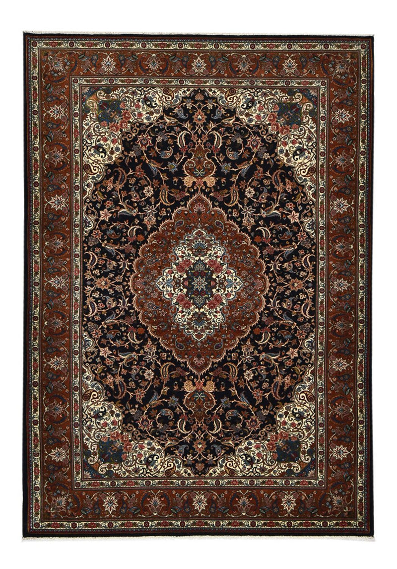 Persisk tæppe - Nomadisk - 298 x 205 cm - mørkerød