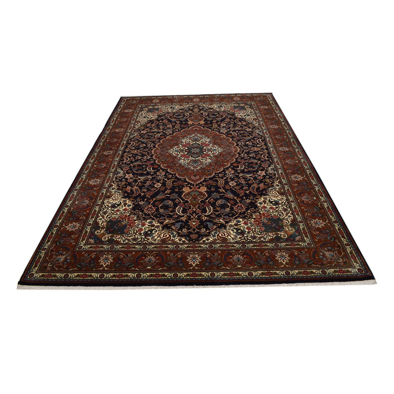 Persisk tæppe - Nomadisk - 298 x 205 cm - mørkerød