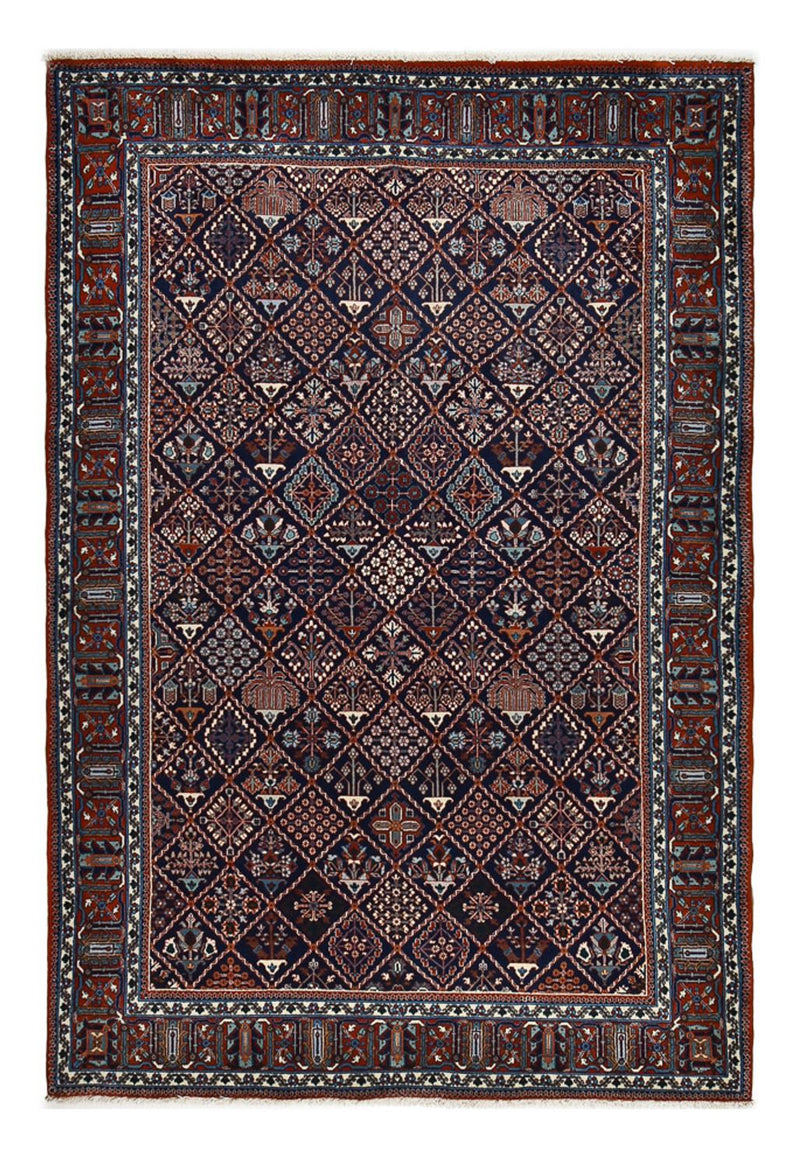 Persisk tæppe - Nomadisk - 300 x 202 cm - vin rød