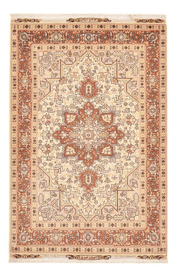 Persisk tæppe - Tabriz - Royal - 153 x 100 cm - lys beige