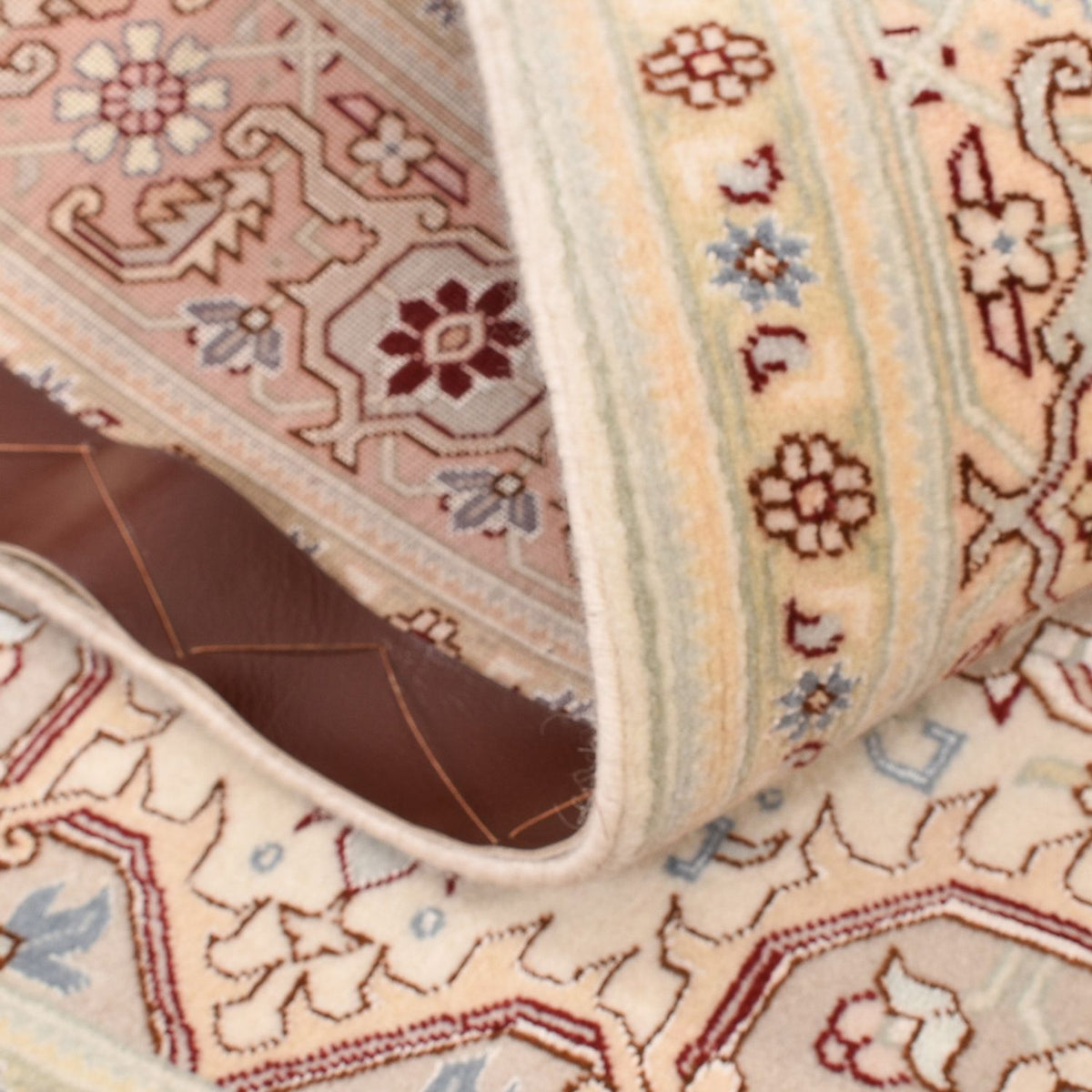 Persisk tæppe - Tabriz - Royal - 148 x 100 cm - lys beige