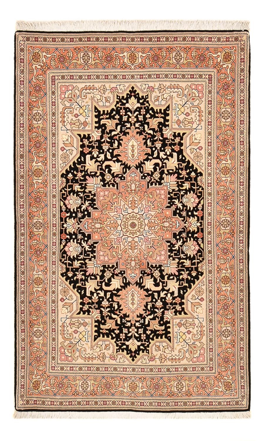 Persisk tæppe - Tabriz - Royal - 166 x 100 cm - mørkeblå