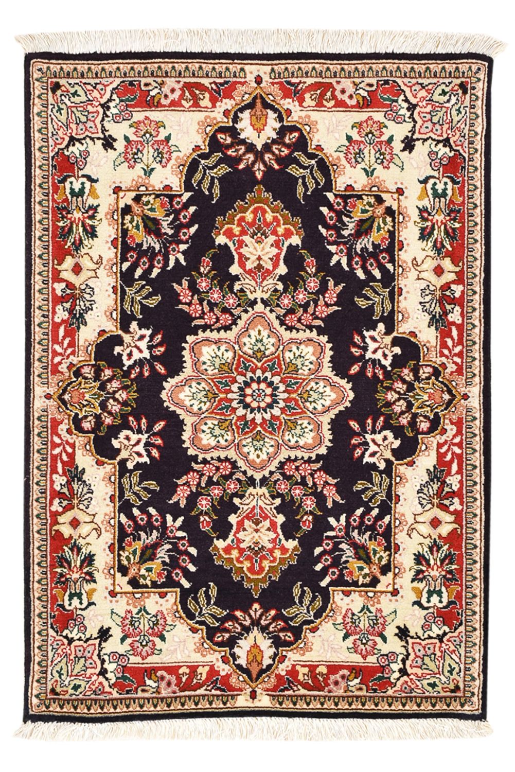 Persisk tæppe - Tabriz - Royal - 89 x 60 cm - flerfarvet