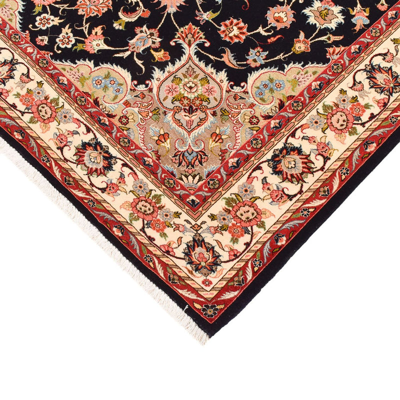 Persisk tæppe - Tabriz - Royal - 203 x 142 cm - mørkerød