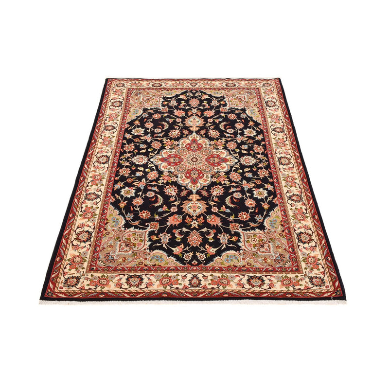 Persisk tæppe - Tabriz - Royal - 203 x 142 cm - mørkerød