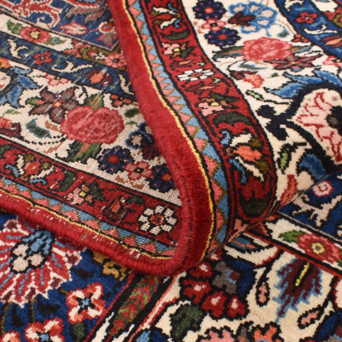 Persisk tæppe - Nomadisk - 196 x 133 cm - flerfarvet