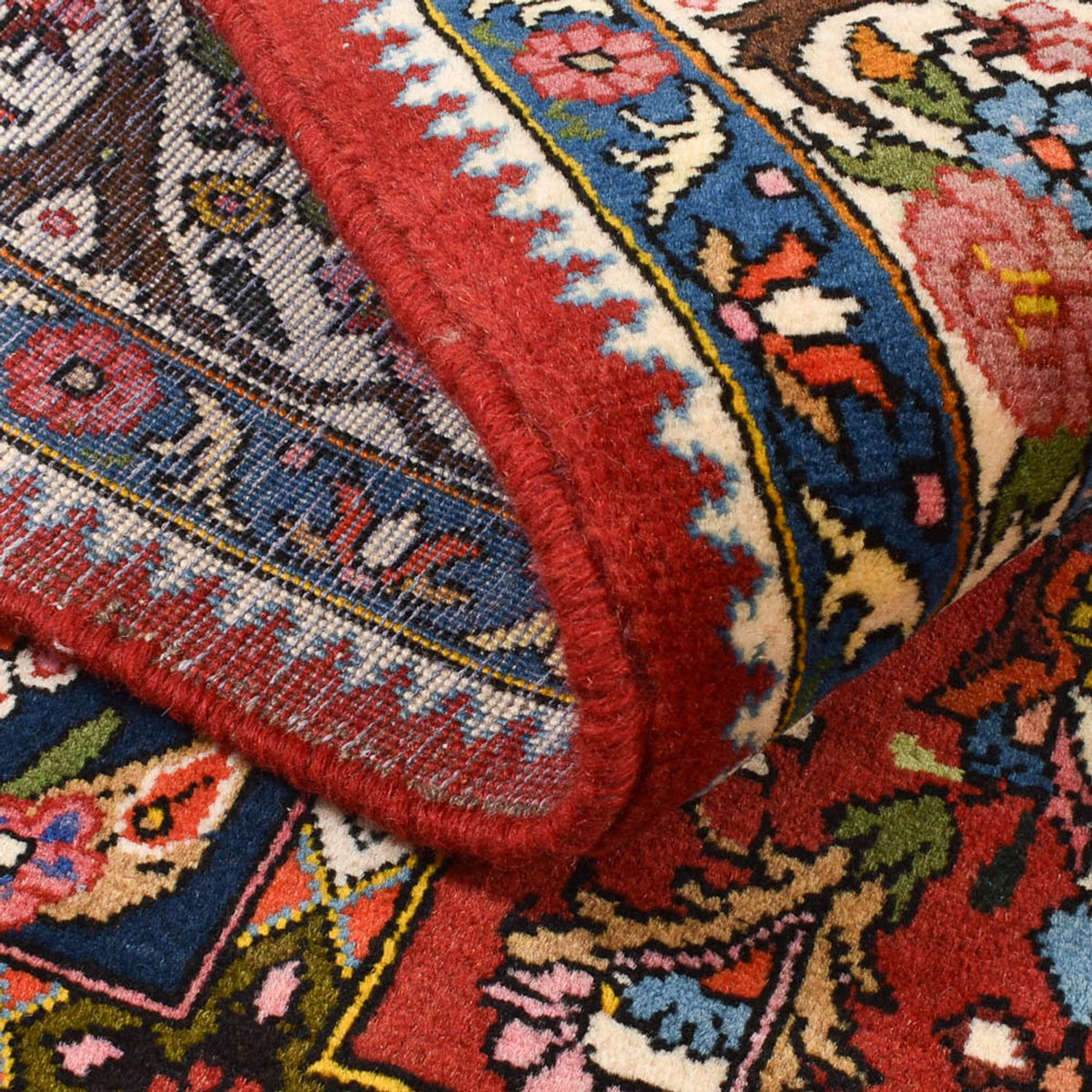 Persisk tæppe - Nomadisk - 200 x 138 cm - flerfarvet