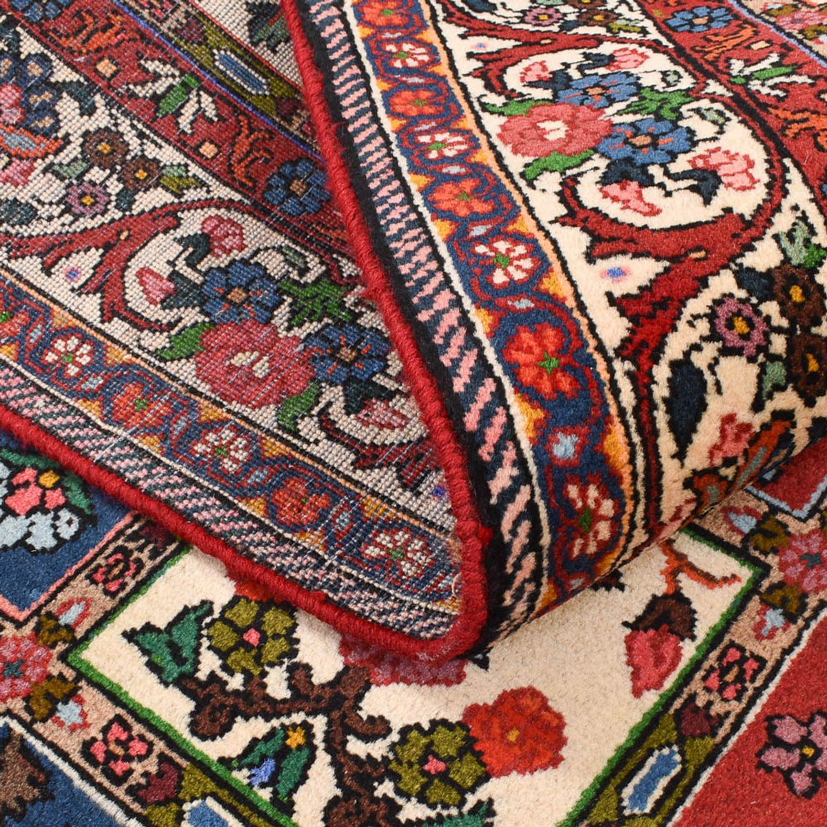 Persisk tæppe - Nomadisk - 202 x 128 cm - flerfarvet