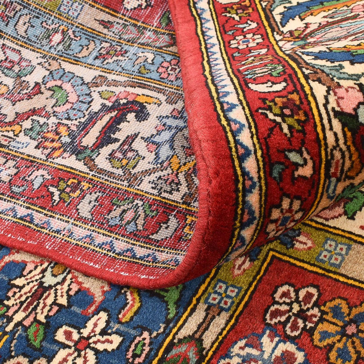 Persisk tæppe - Nomadisk - 255 x 159 cm - flerfarvet