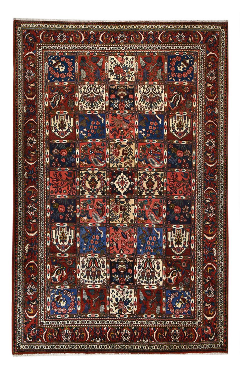 Persisk tæppe - Nomadisk - 315 x 206 cm - flerfarvet