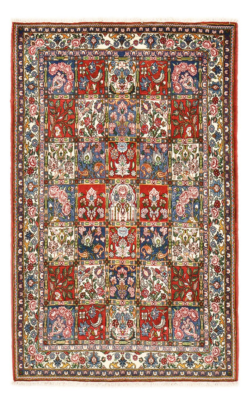 Persisk tæppe - Nomadisk - 205 x 128 cm - flerfarvet