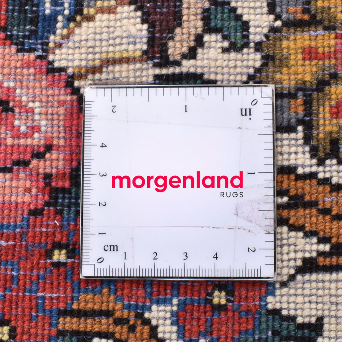 Persisk tæppe - Nomadisk firkantet  - 211 x 210 cm - flerfarvet