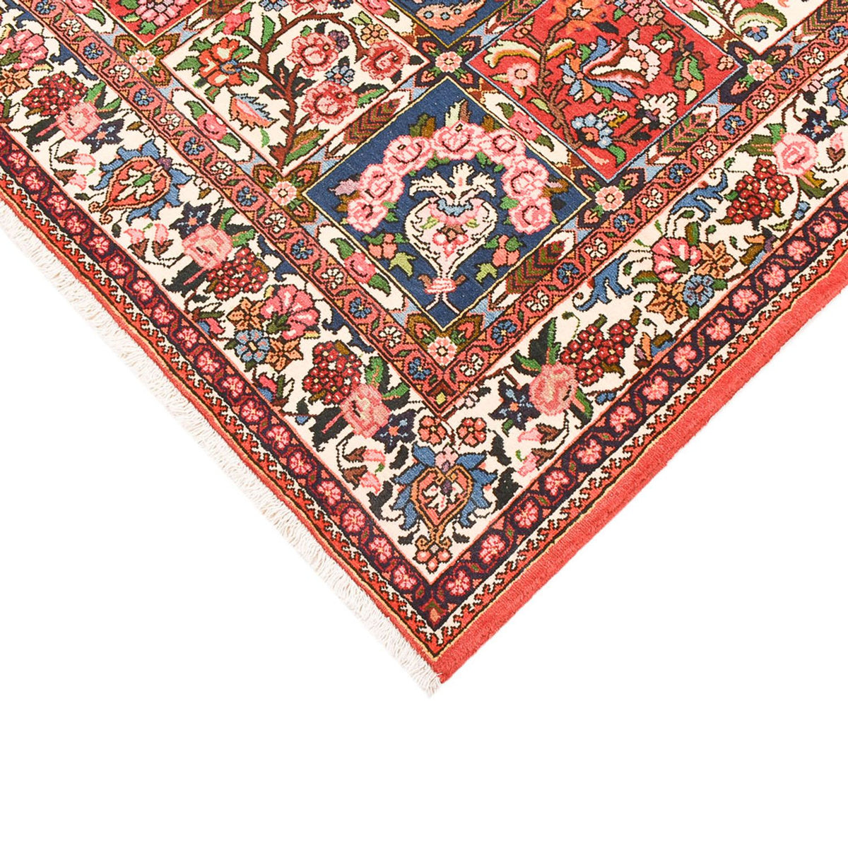 Persisk tæppe - Nomadisk - 197 x 132 cm - flerfarvet