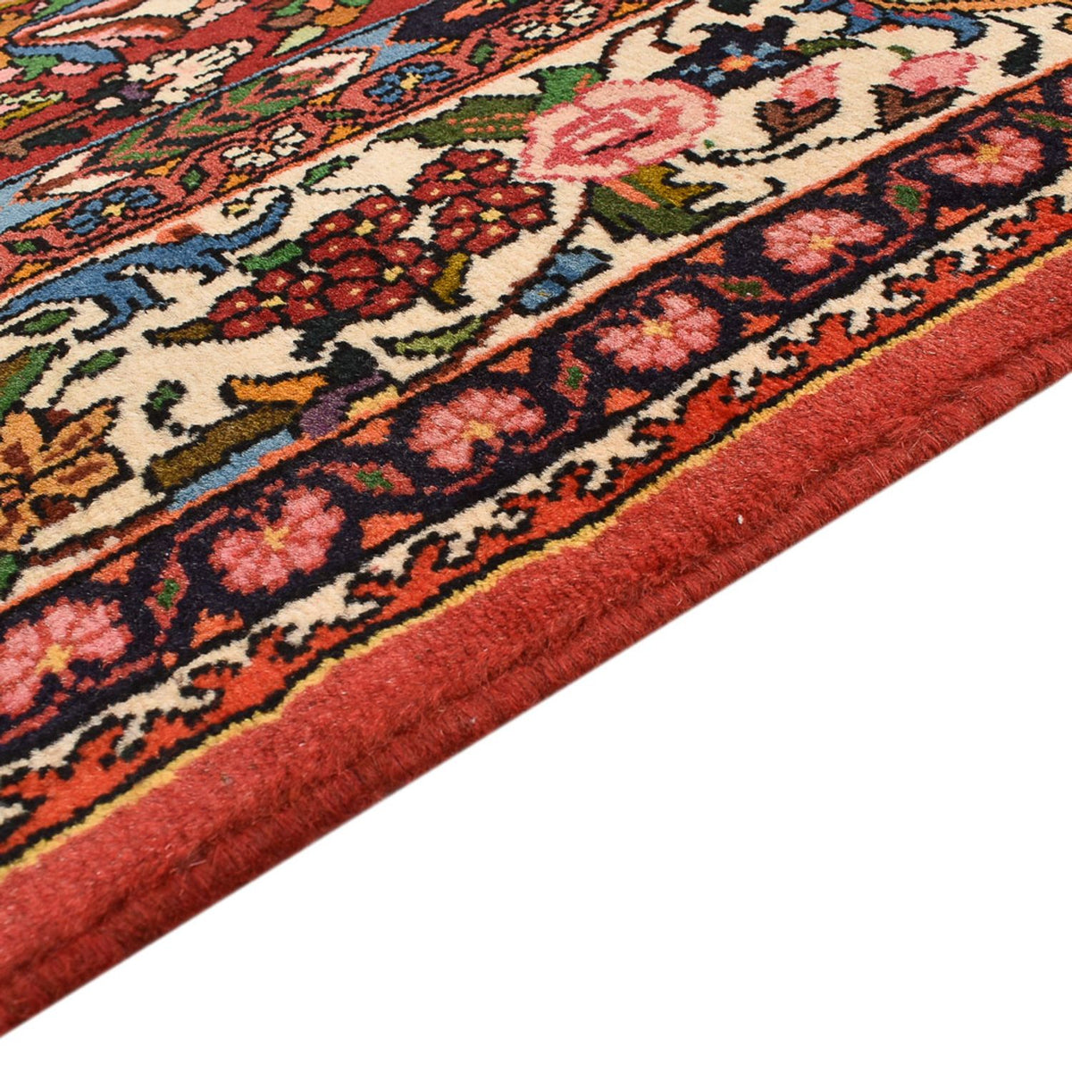 Persisk tæppe - Nomadisk - 197 x 132 cm - flerfarvet